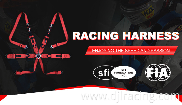 2020 Hot selling 4 point safety belt racing harness for sport car seat belt